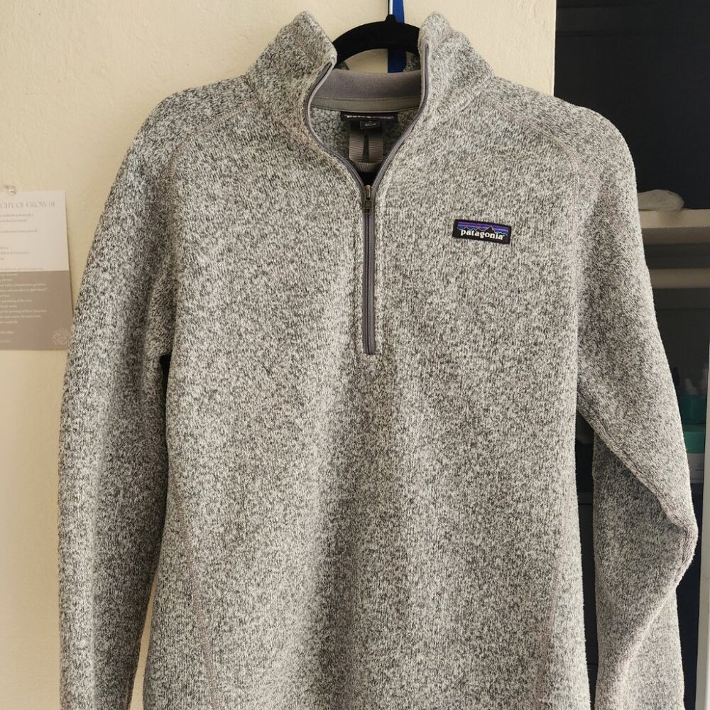 Patagonia Better Sweater QZip Womens M